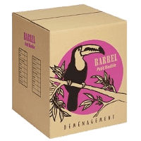 Carton Barrel verres